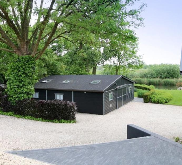 Vakantiehuis Onder De Peppel Met Sauna En Jacuzzi Wijk en Aalburg 외부 사진